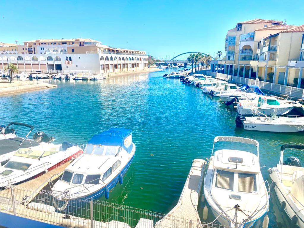 Magnifique Appart Marina Proche Plage Avec Parking Sète Exteriör bild